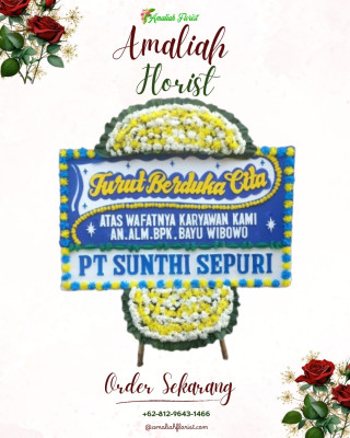 Papan Bunga Duka di Hungayonaa