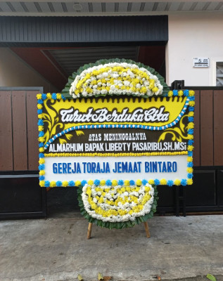 Papan Bunga Duka di Hungayonaa