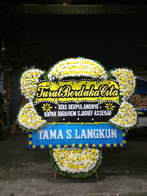 Papan Bunga Duka di Hungayonaa